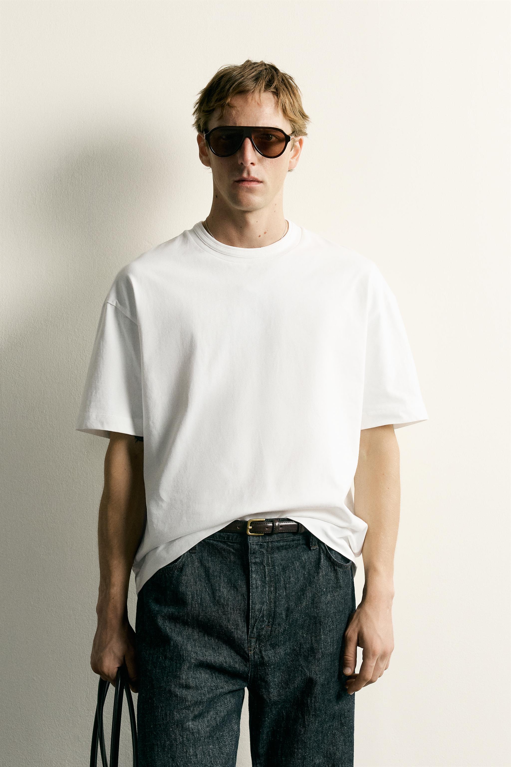 RELAXED FIT FLORAL LETTERING T-SHIRT